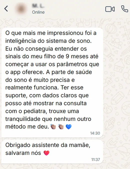 Relato real de uma mãe